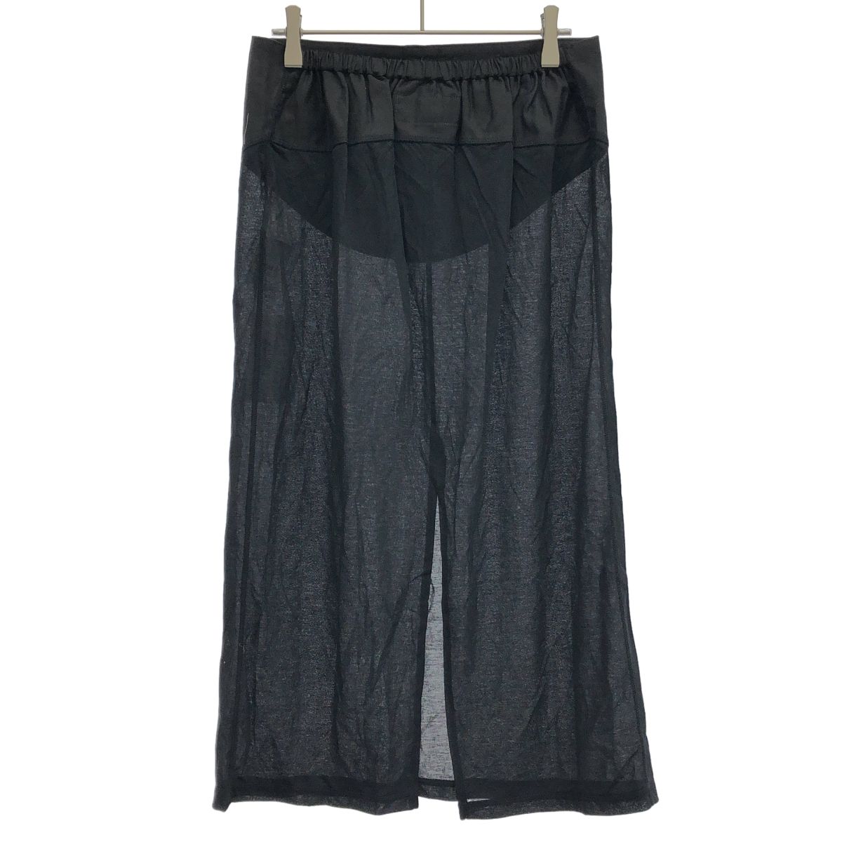 JOHN MASON SMITH ジョン メイソン スミス 25AW FRAMeWORK別注 シアーデザインスカート 25WSK-134L-FR ブラック F