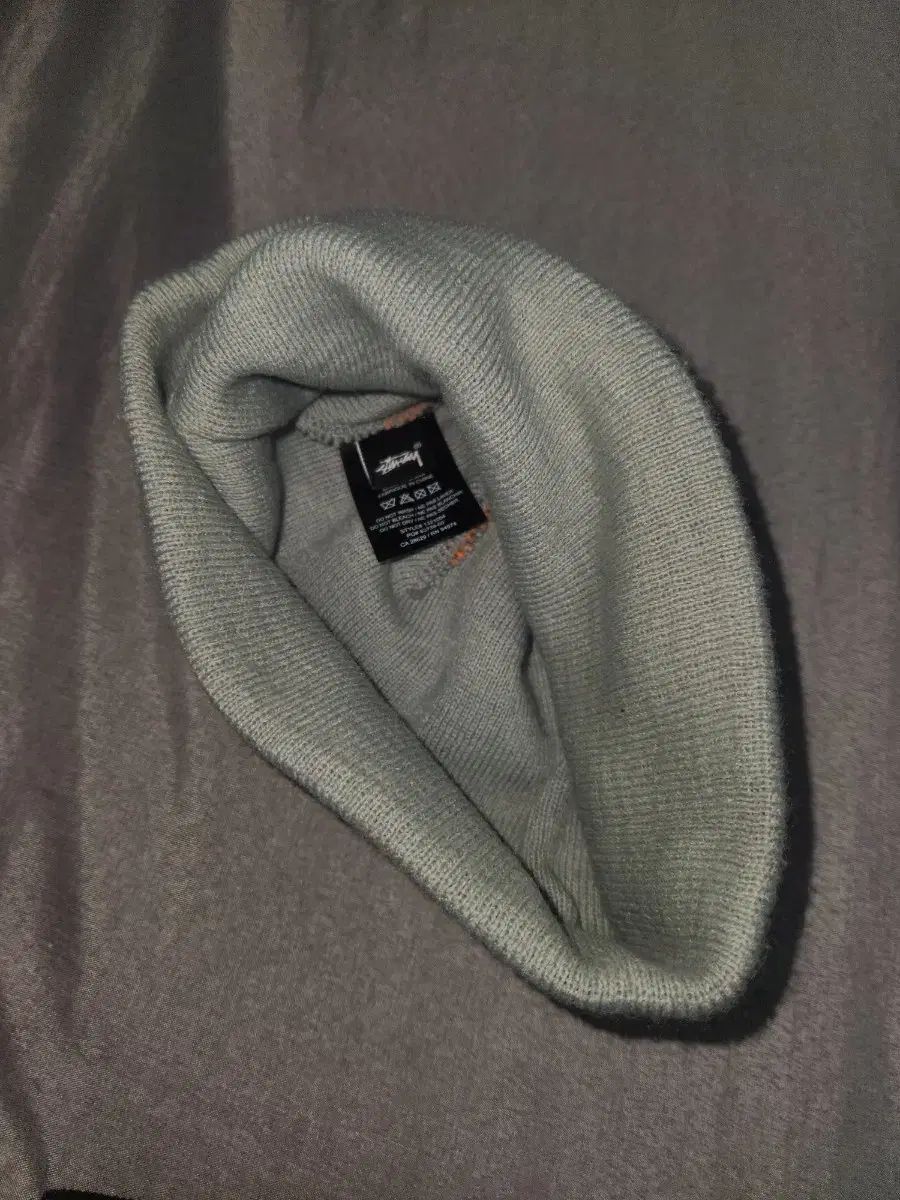  STUSSY BIG S ジャカード スカルキャップ ビーニー ニット帽 ビーニー 帽子