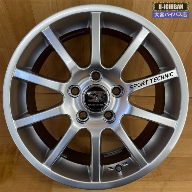 【1スタ！】SPORT TECHNIC 16インチ 6.5J +47 5穴112 ブリヂストン アイスパートナー 205/55R16 ワーゲン ゴルフ ヴァリアント トゥーラン  ☆スポーツ テクニック モノ10 ヴィジョン 16インチ アルミホイール