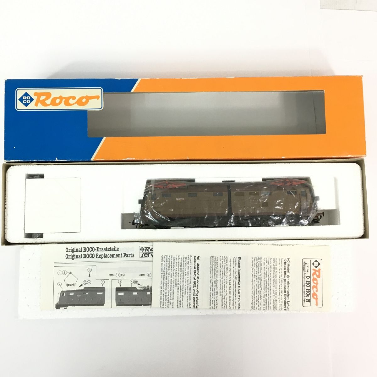 ROCO 43612 イタリア国鉄 FS E645形 電気機関車 HOゲージ 鉄道模型 N10533671