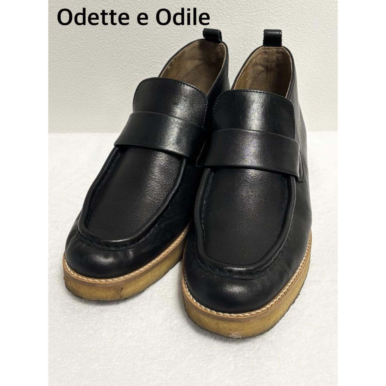 Odette e Odile オデットエオディール ブーティーローファーフラット35 