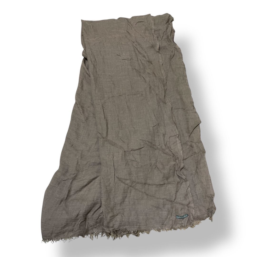 Faliero Sarti ファリエロ サルティ ストール ブラウン色 レディースストール 管理SK310