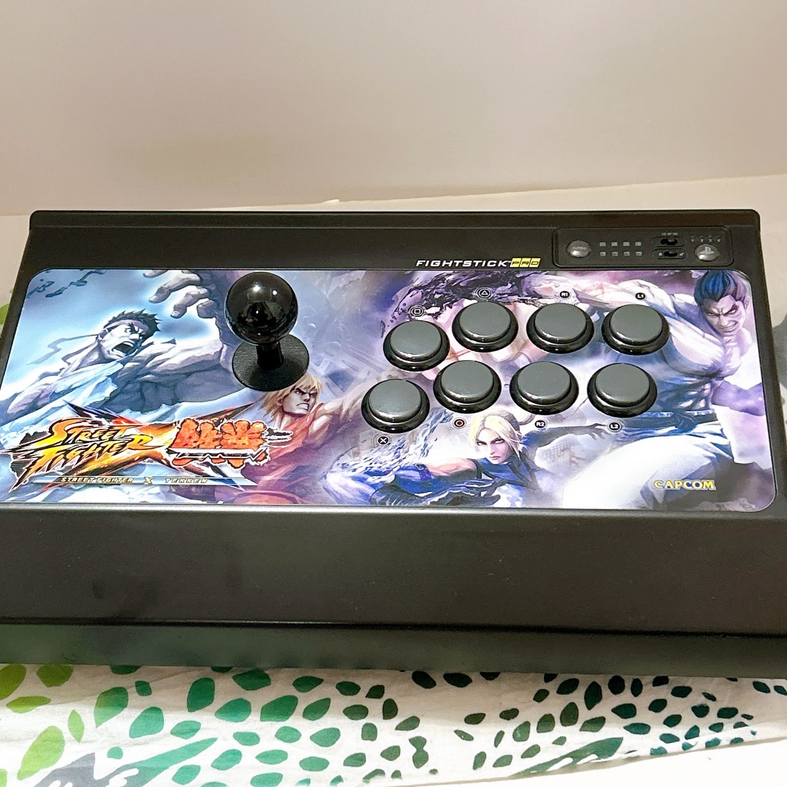 Mad Catz STREET FIGHTER X 鉄拳 アーケードファイトスティック PRO PS3 対応 ストリートファイター×TEKKEN 格闘スティック コントローラー き 説明書付き 動作未 カプコン
