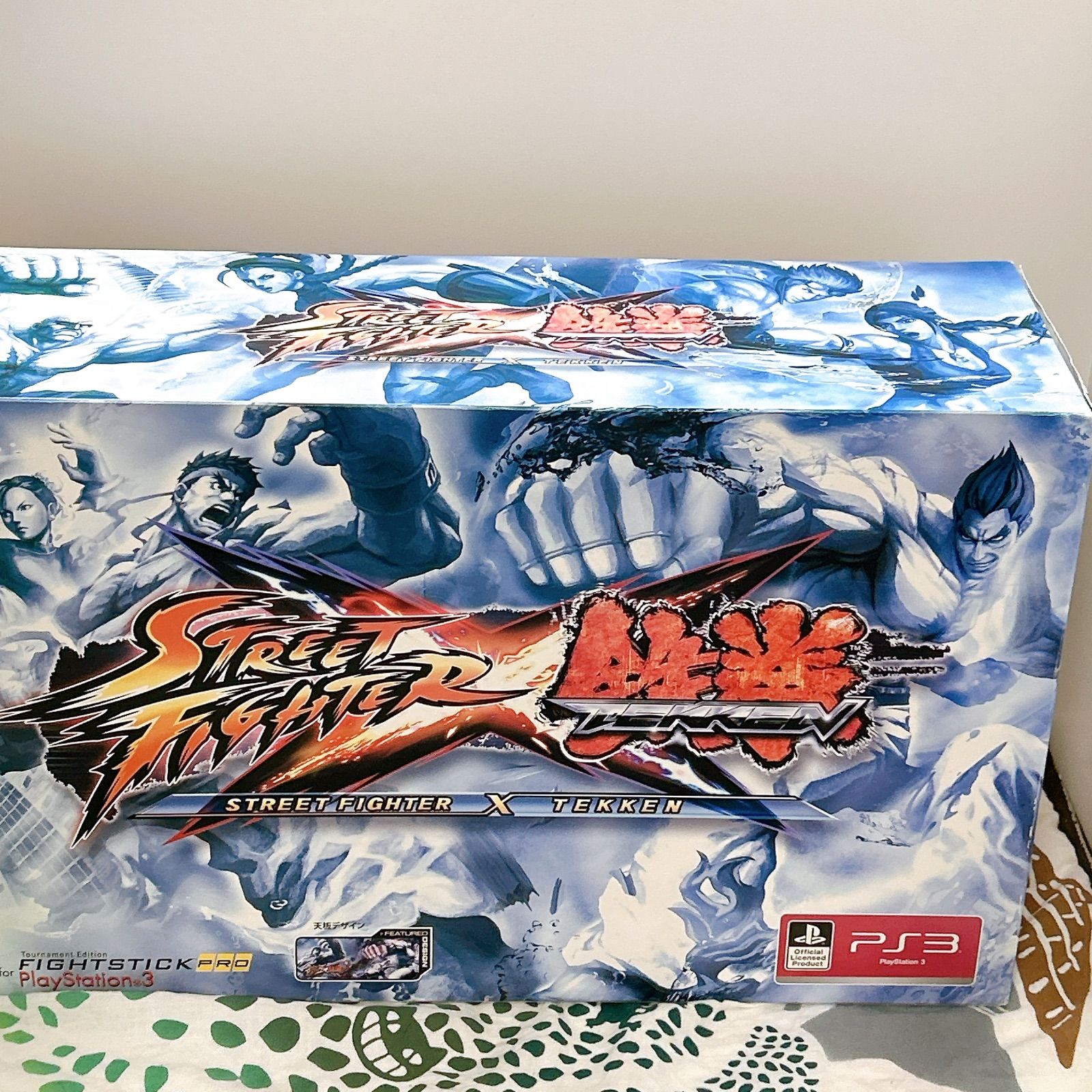 Mad Catz STREET FIGHTER X 鉄拳 アーケードファイトスティック PRO PS3 対応 ストリートファイター×TEKKEN 格闘スティック コントローラー き 説明書付き 動作未 カプコン UP786_INFO