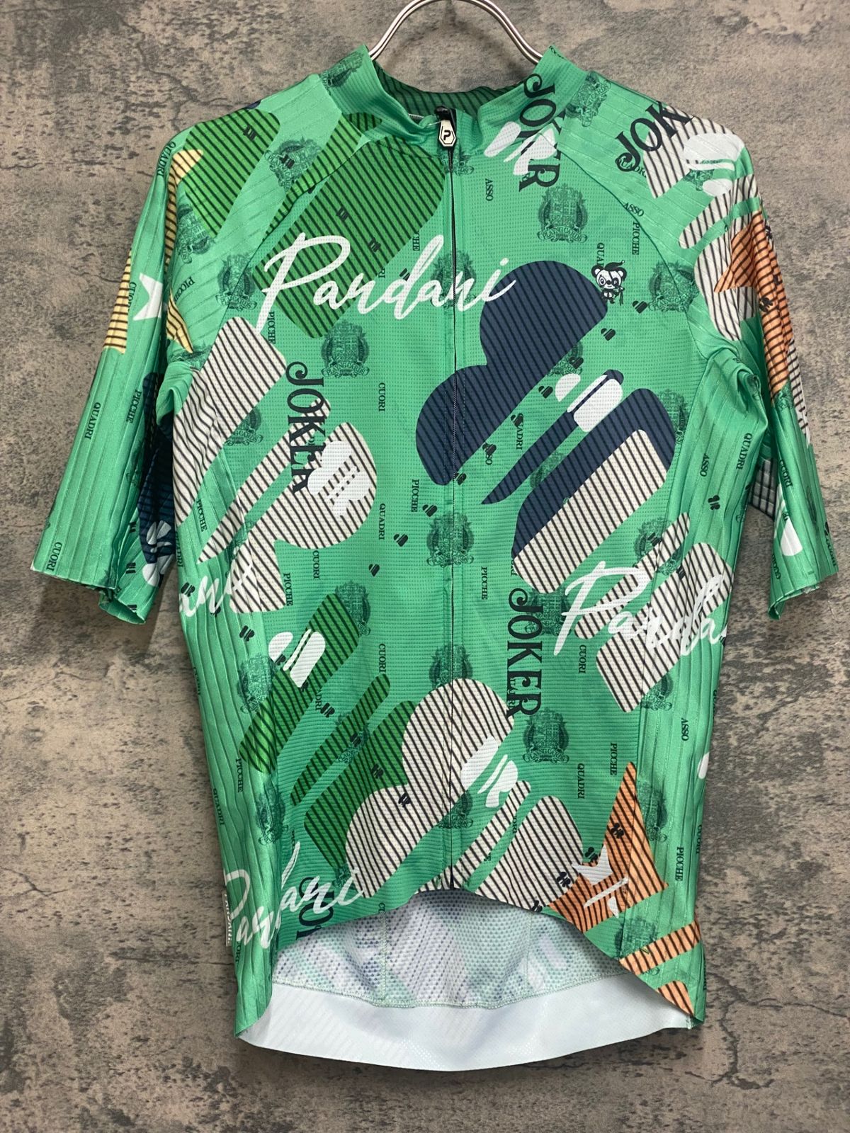 定価30,580 　新品☆サイクルジャージ　半袖 M　オリーブ系色 　パンダーニ 定価30,580 新品☆サイクルジャージ 半袖 M オリーブ系色 パンダーニ