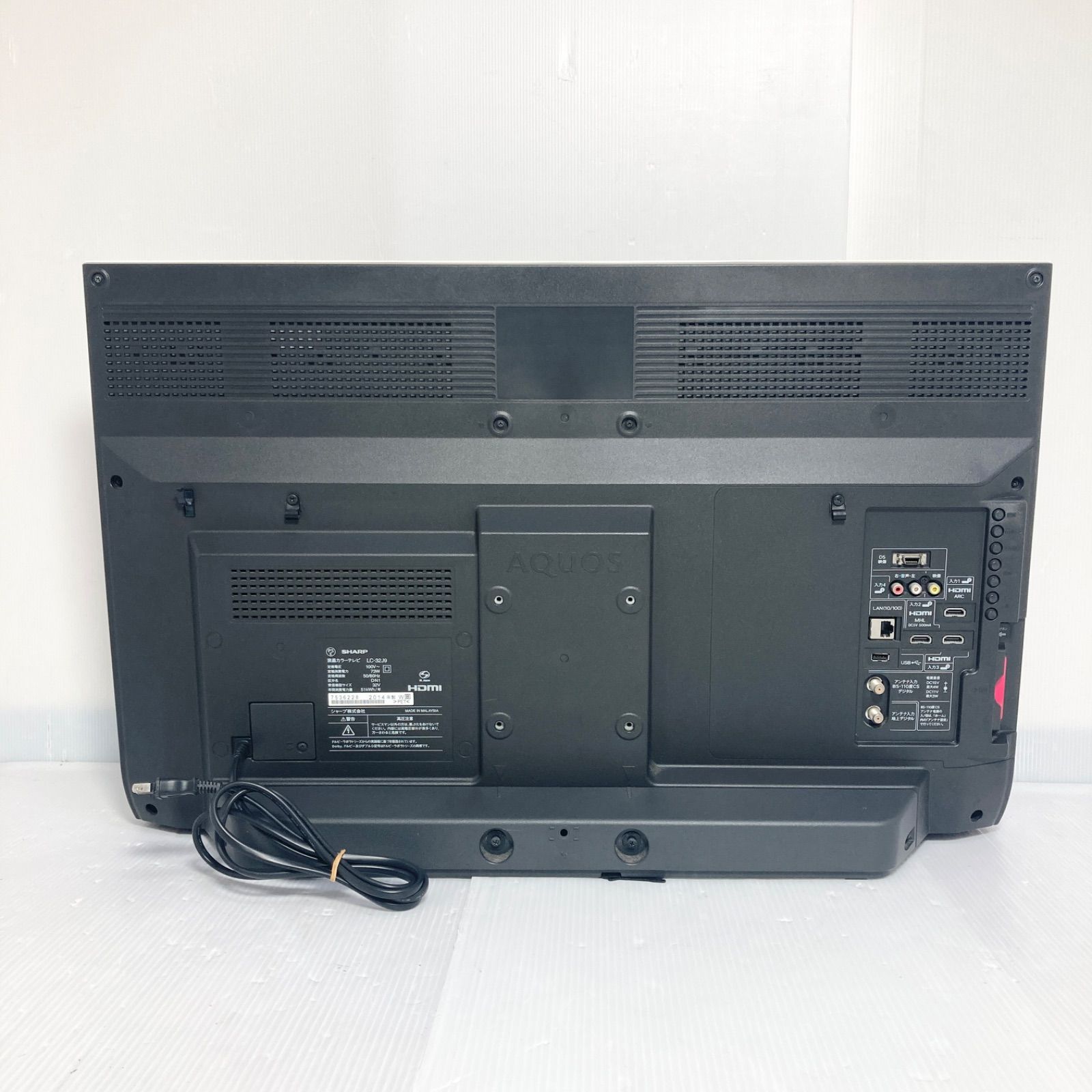 美品 SHARP AQUOS 32型 32インチ 液晶テレビ LC-32J9 2014年製 - メルカリ