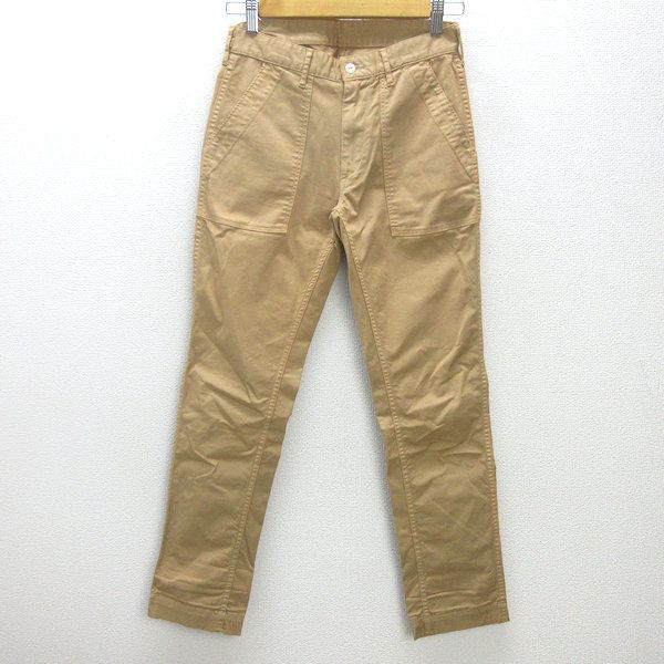 DANTON ダントン　コットンワークパンツ　34 DANTON□シンチバック ワークパンツ ベイカーパンツ 34 コットンリネン