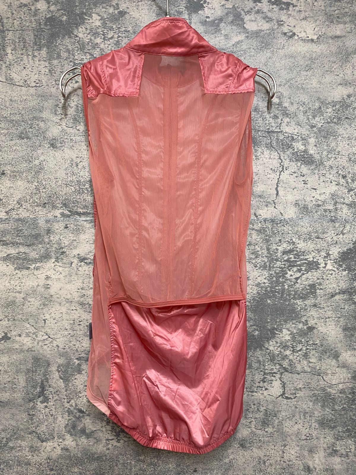 JN420 カフェドシクリステ Cafe du Cycliste Petra Gilet Women サイクルベスト ジレ オレンジ M