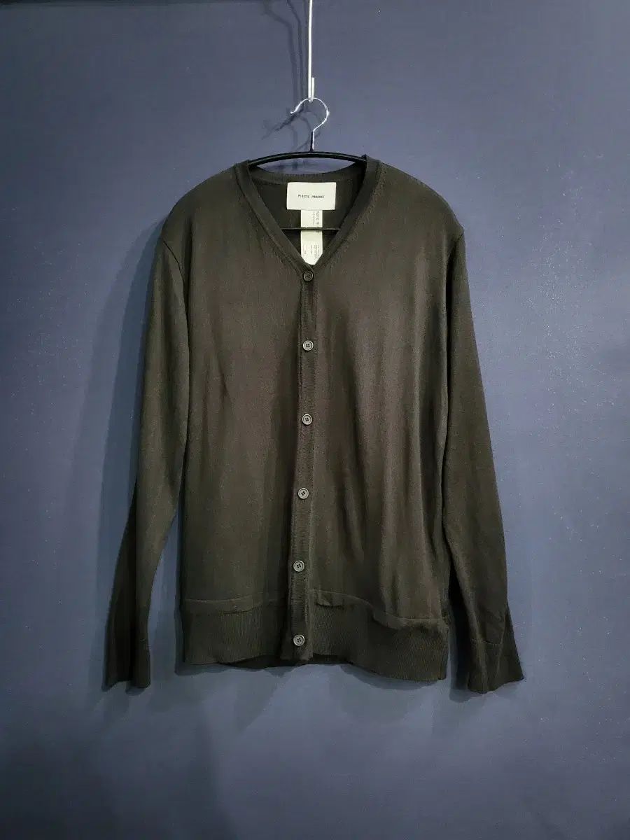 プラスチック プロダクト ニットカーディガン