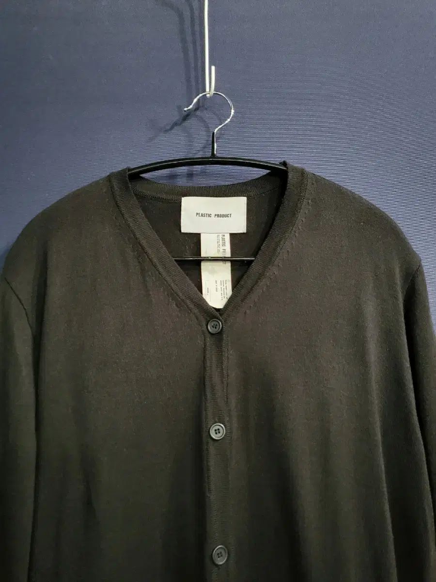 プラスチック プロダクト ニットカーディガン