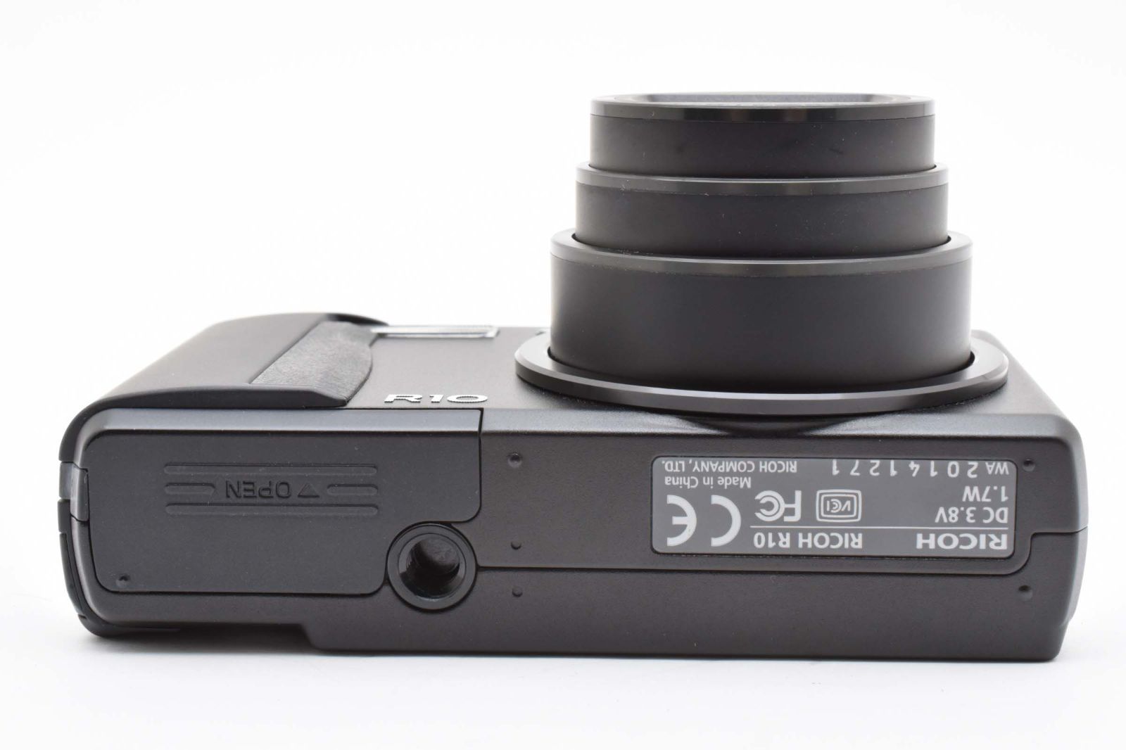  超 リコー R 10 コンパクトデジタルカメラ シャッター回数975 ブラック Ricoh 272 コンパクトデジタルカメラ デジタルカメラ