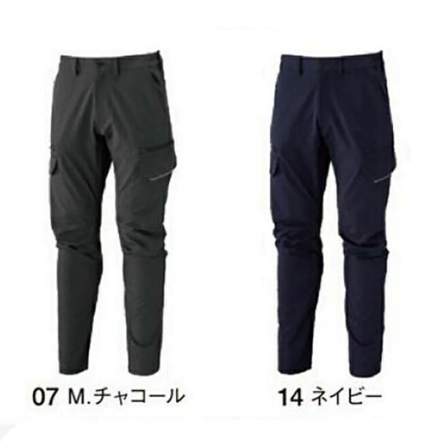 種類7 07 M.チャコール S ミズノ mizuno ワークパンツ ストレッチ F2JFC111