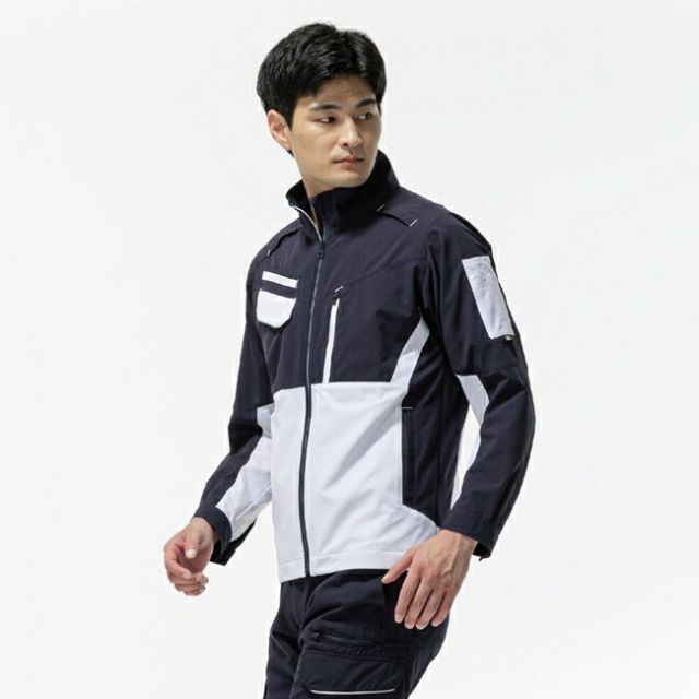  種類32 90 B シルバー×M.チャコール L ミズノ mizuno ワークジャケット ストレッチ その他 ガーデニングウェア