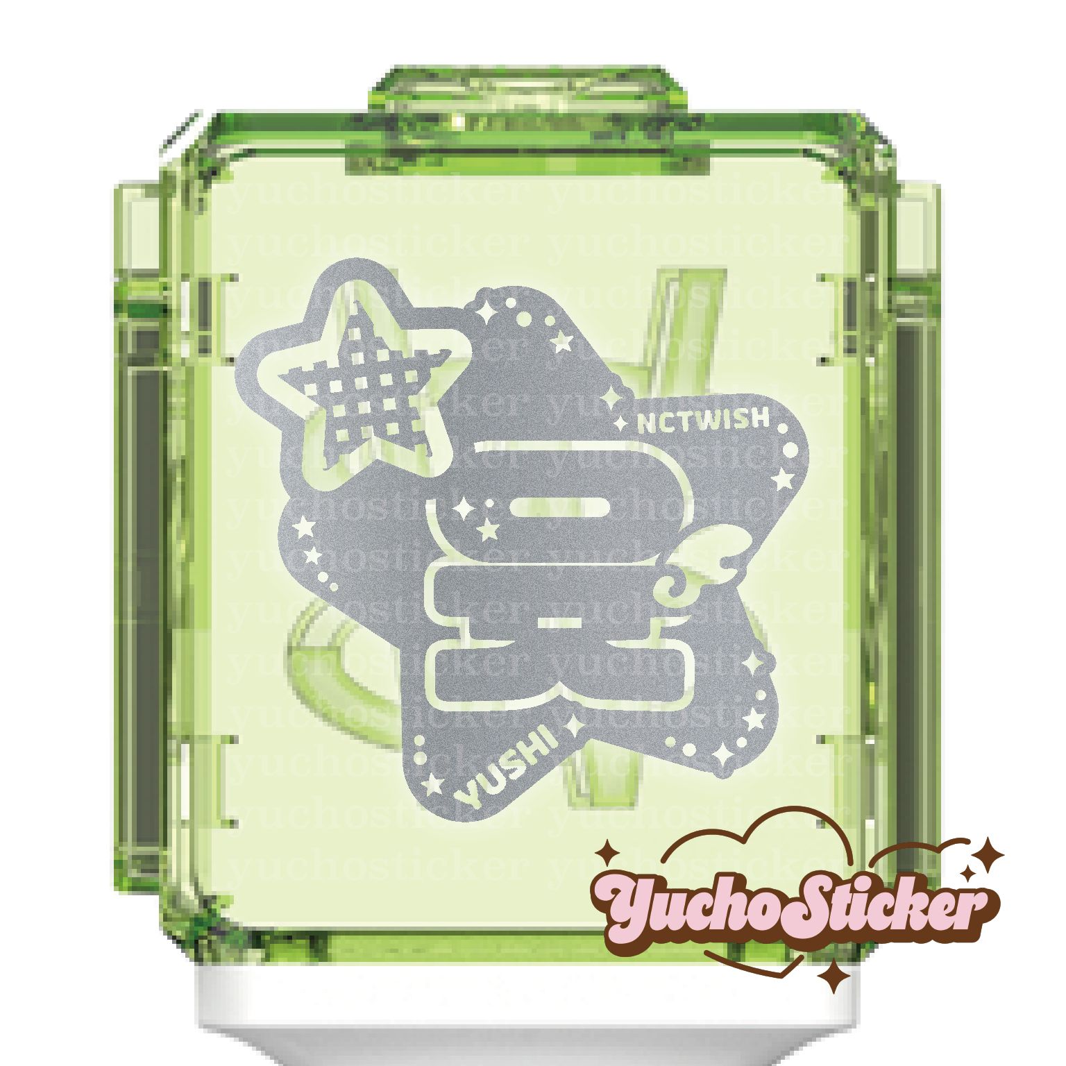 NCT WISH ペンライトステッカー 草鈍器 ユウシ スターコアver. KPOP