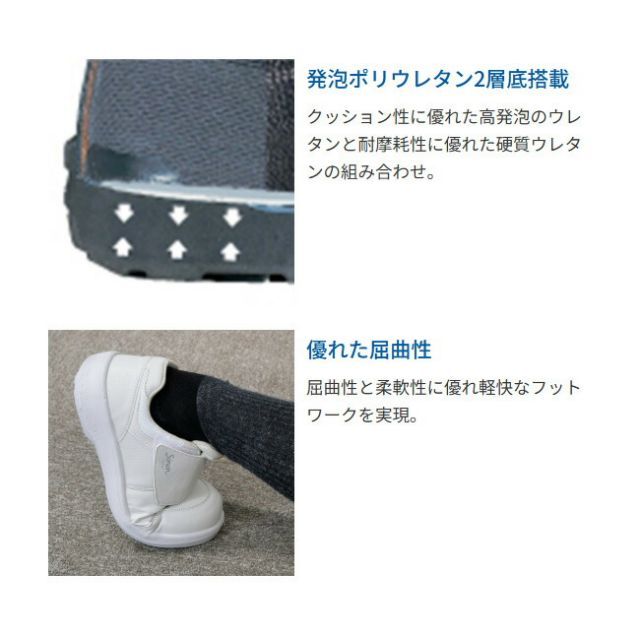 種類10 28.0cm シモン 安全靴 8918白静電靴