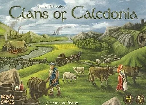 ボードゲーム クランズ オブ カレドニア Clans of Caledonia