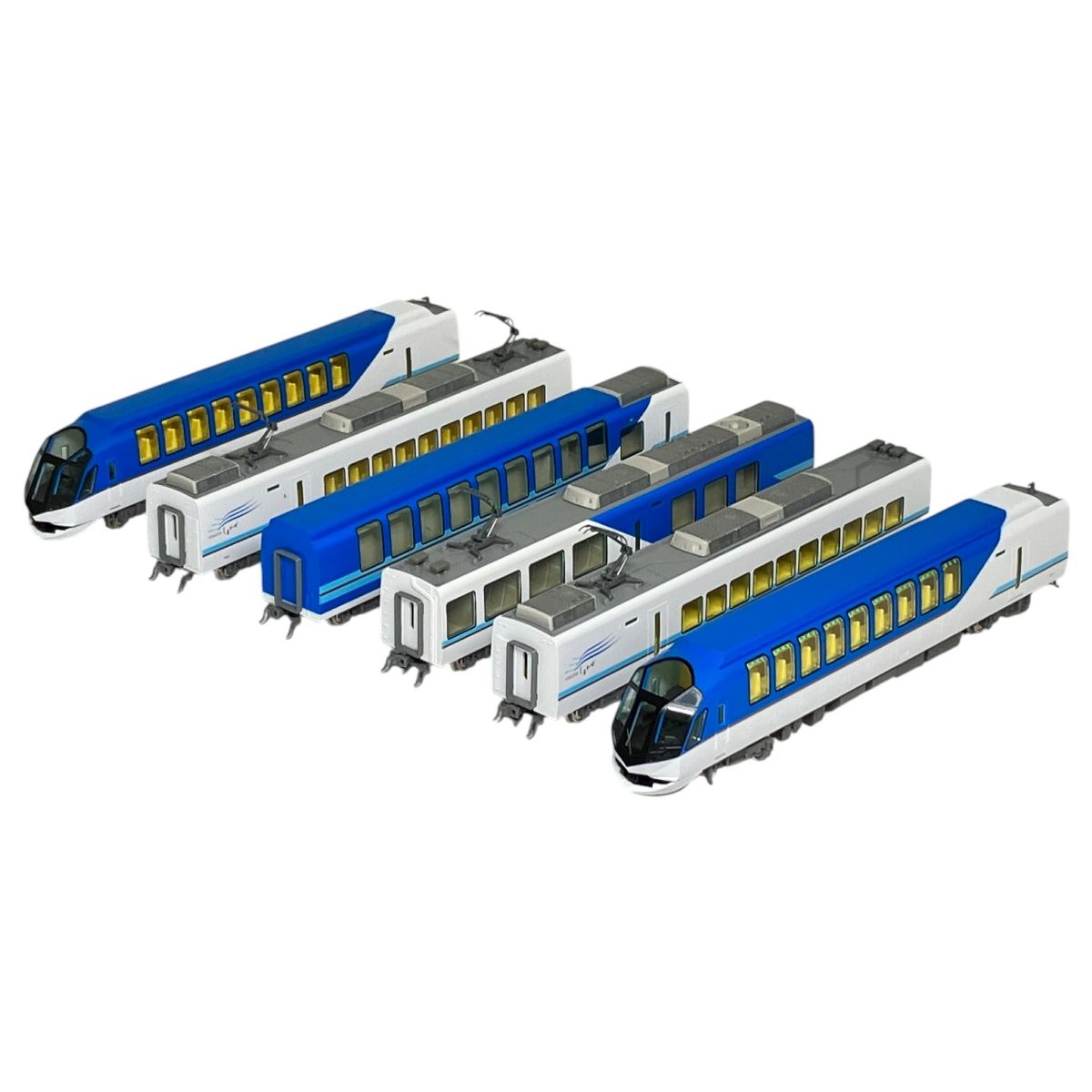 TOMIX 98461 98462 近畿日本鉄道 50000系 しまかぜ 基 増 6両セット Nゲージ 鉄道模型 良好 N10567765