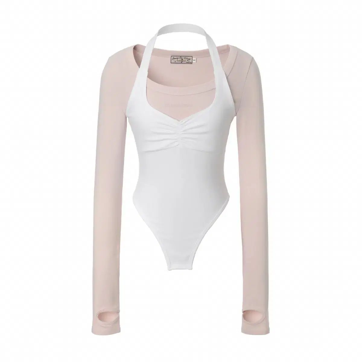 threetims ホルター レイヤード トップス ホルター レイヤード トップス