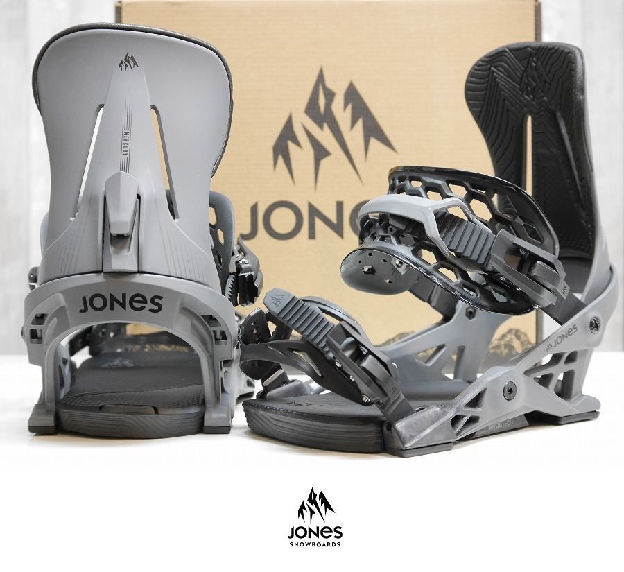 26 JONES MERCURY - Mサイズ - Shadow Gray 保証付 スノーボード バインディング