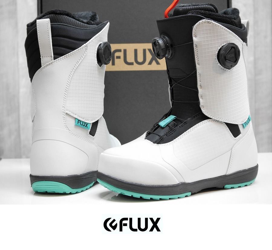 26 FLUX LB-BOA - 27.0 OFF WHITE スノーボード ブーツ ダブルボア