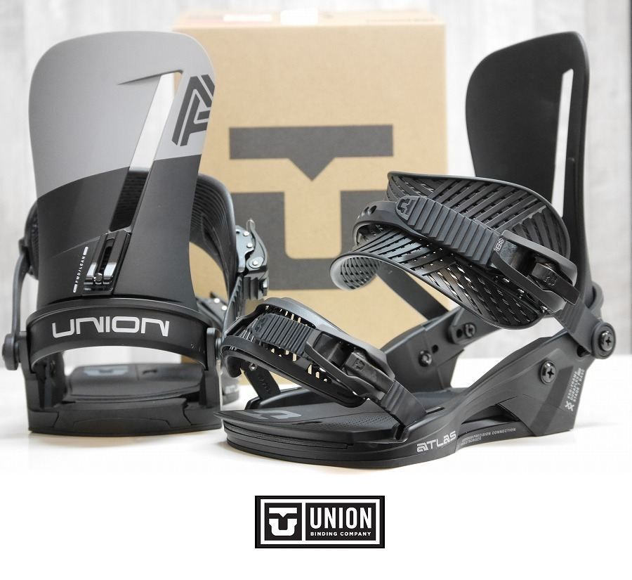 26 UNION ATLAS - BLACK - Lサイズ 保証付 スノーボード バインディング