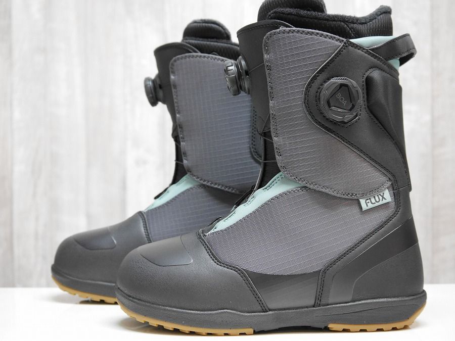  26 FLUX TB-BOA - 27.5 BLACK GRAY スノーボード ブーツ ダブルボア ブーツ(男性用) スノーボード