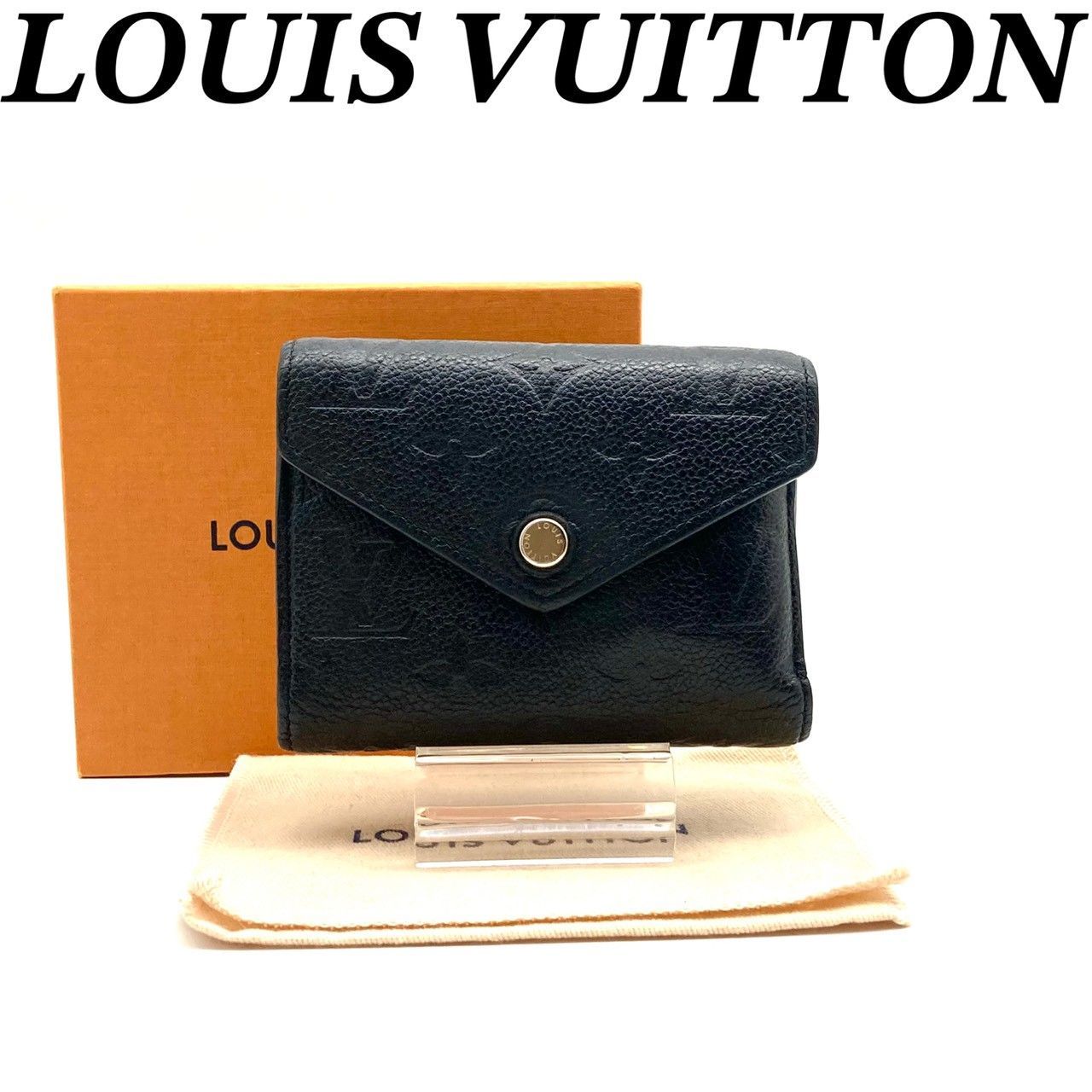 ルイヴィトン ポルトフォイユ ゾエ アンプラント 三つ折り財布 71101