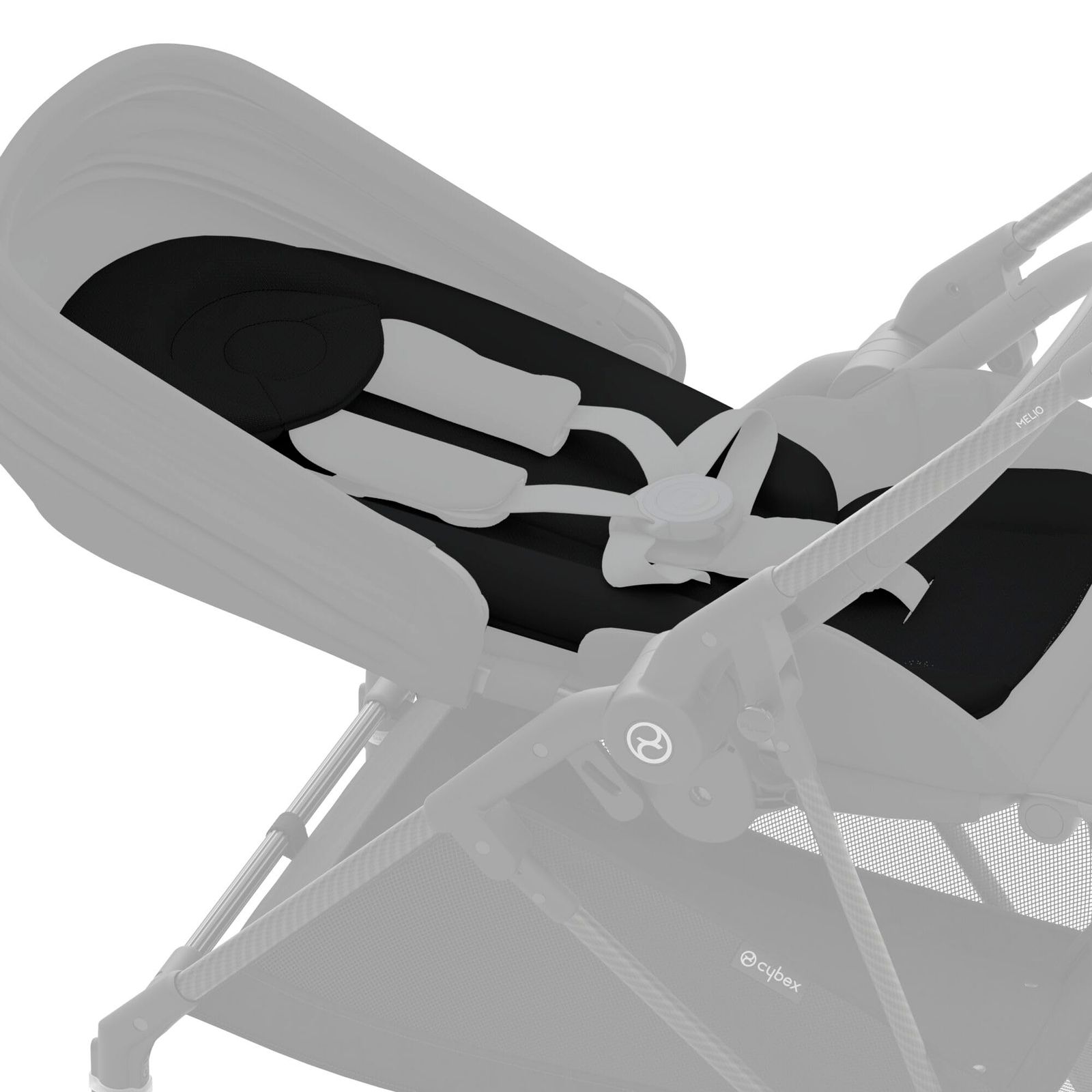  cybex サイベックス ストローラー 新生児用インレイ ブラック 生後1ヵ月 から 6ヵ月 頃 その他 外出 移動用品