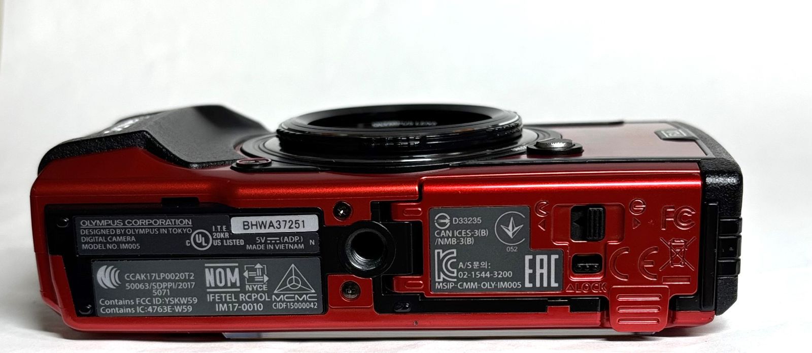 デジタルカメラ オリンパスOLYMPUS TG TG-5 RED Olympus tough TG-5