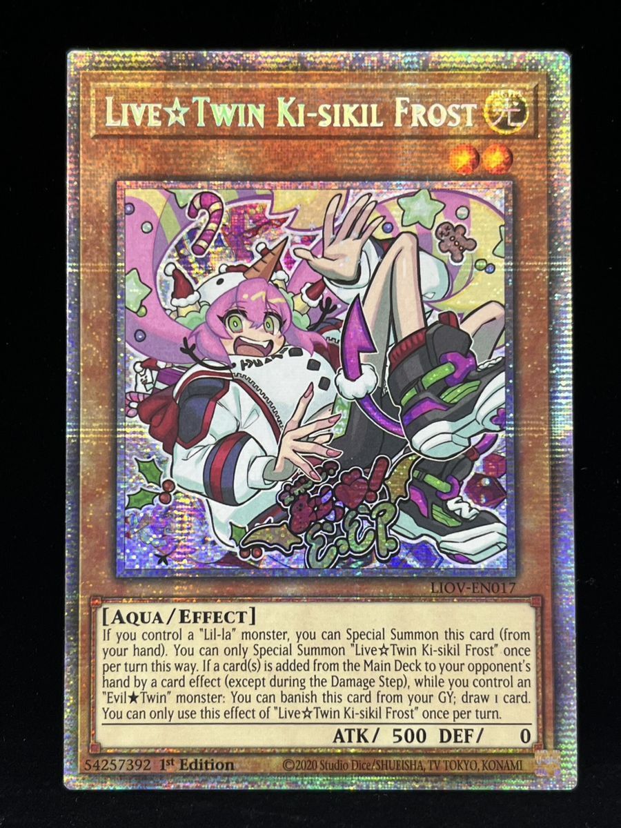 遊戯王 英語 北米版 Live☆Twin キスキル・フロスト スター