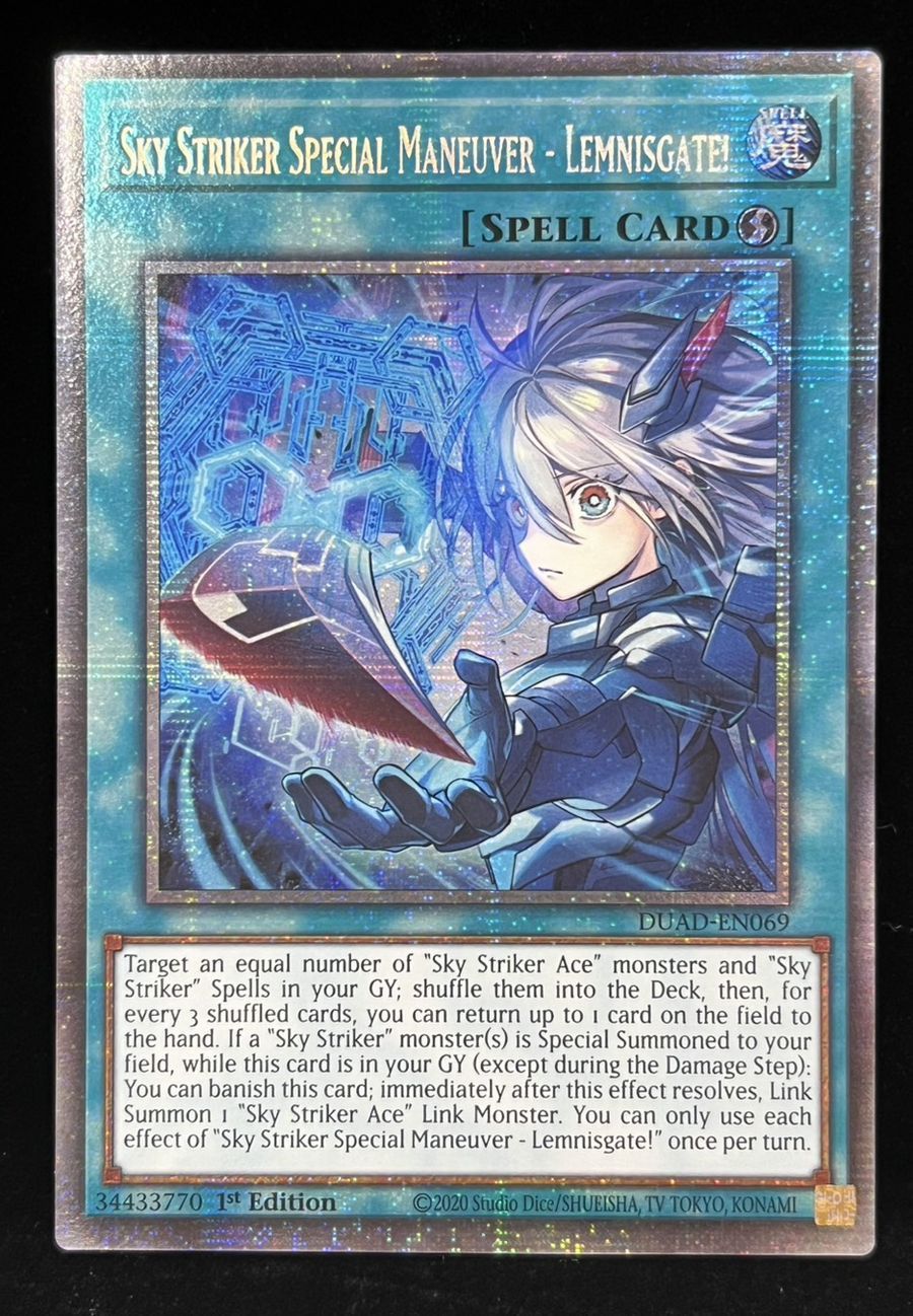 EU版 閃刀亜式 レムニスゲート スターライト 遊戯王 ② 遊戯王 英語 【EU】閃刀亜式-レムニスゲート- スターライトレア 1st