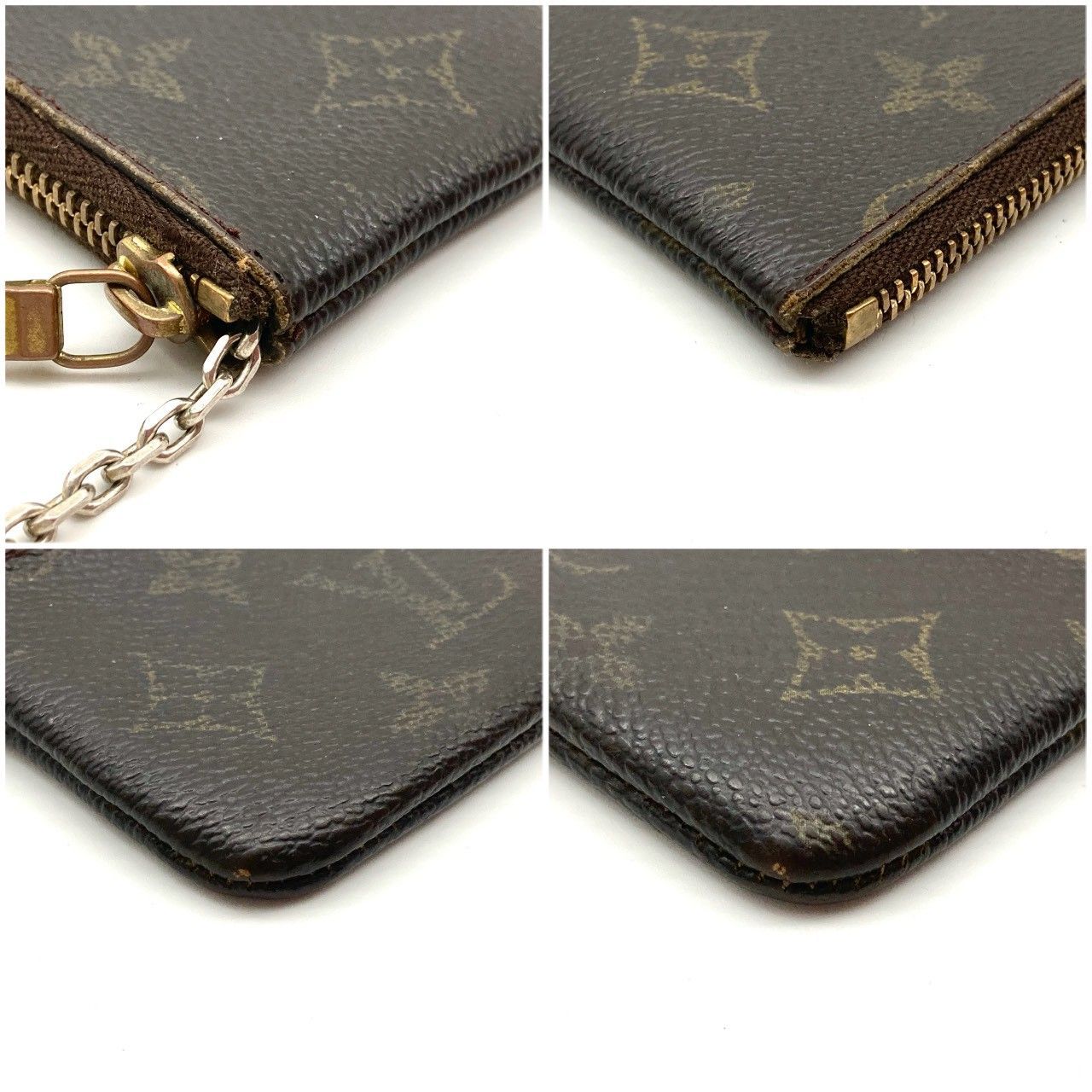 ルイヴィトン ポシェットクレ モノグラム 小銭入れ コインケース 71101