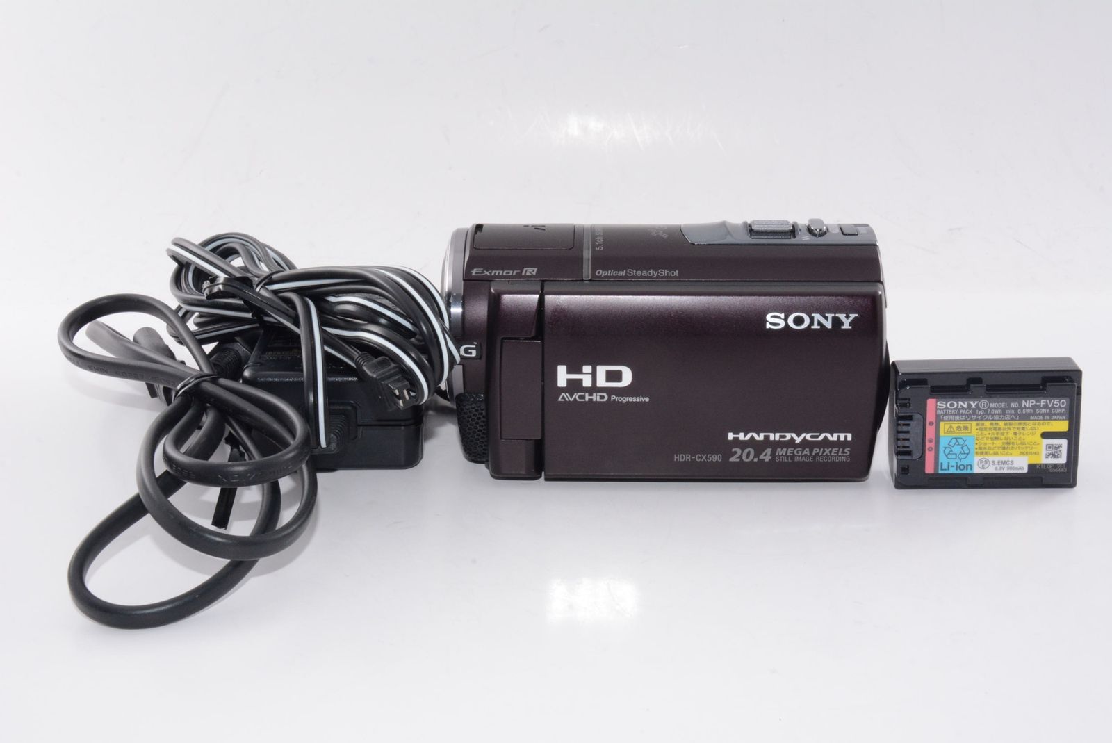 外観特上級】ソニー SONY HDビデオカメラ HDR-CX590 【公式通販】