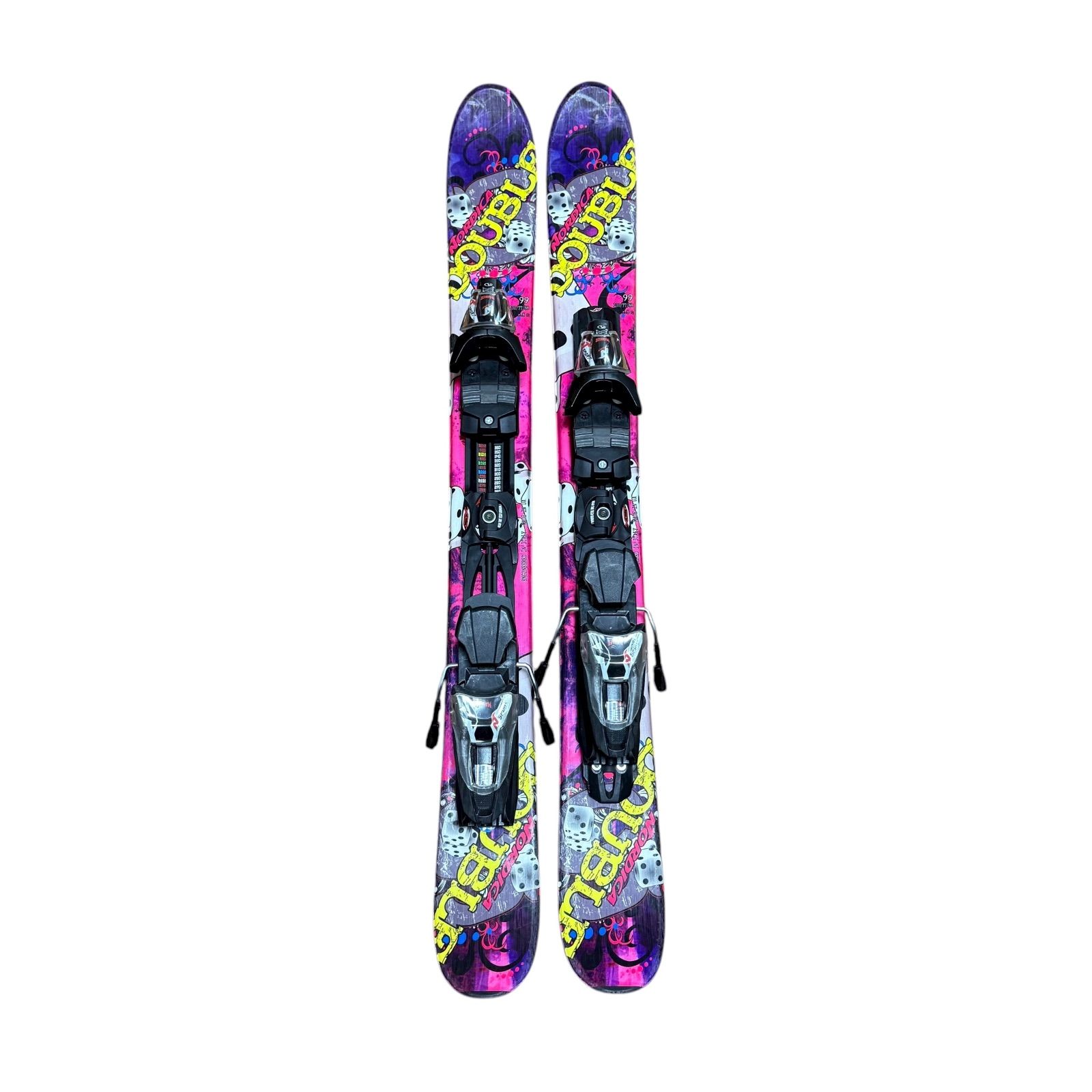 NORDICA DOUBLE ショートスキー 99 cm スキー板 ノルディカ ダブル ファンスキー