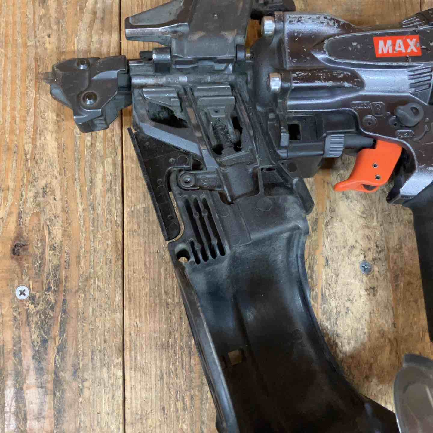 動作良好 マックス MAX 高圧エア釘打ち機 HN-65Z1-G 所沢店