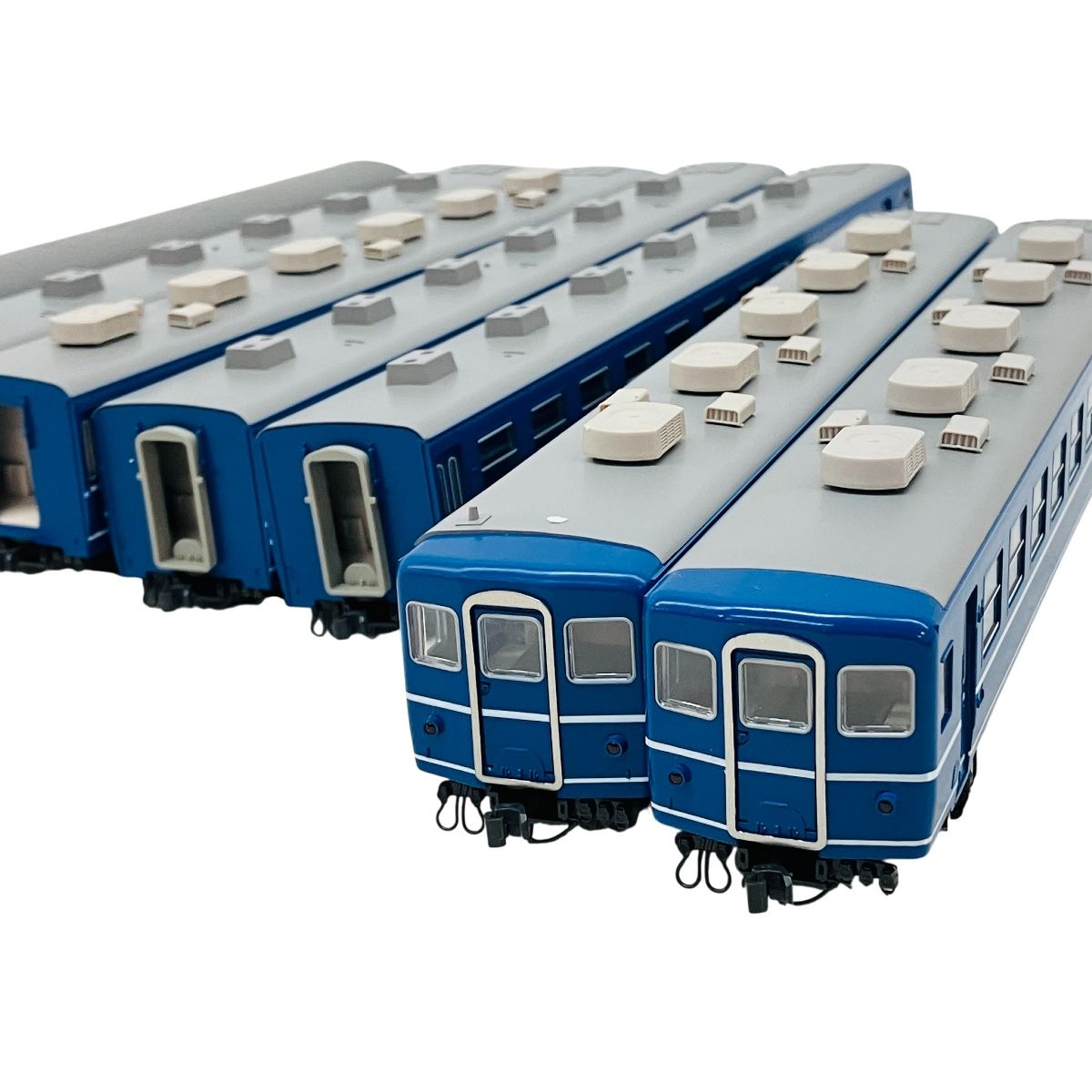 KATO 12系客車7両セット 1-501 オハ12 ×4 1-502 スハフ12 1-503 オハフ13 1-506 スハ43 鉄道模型 カトー ジャンク C10574250