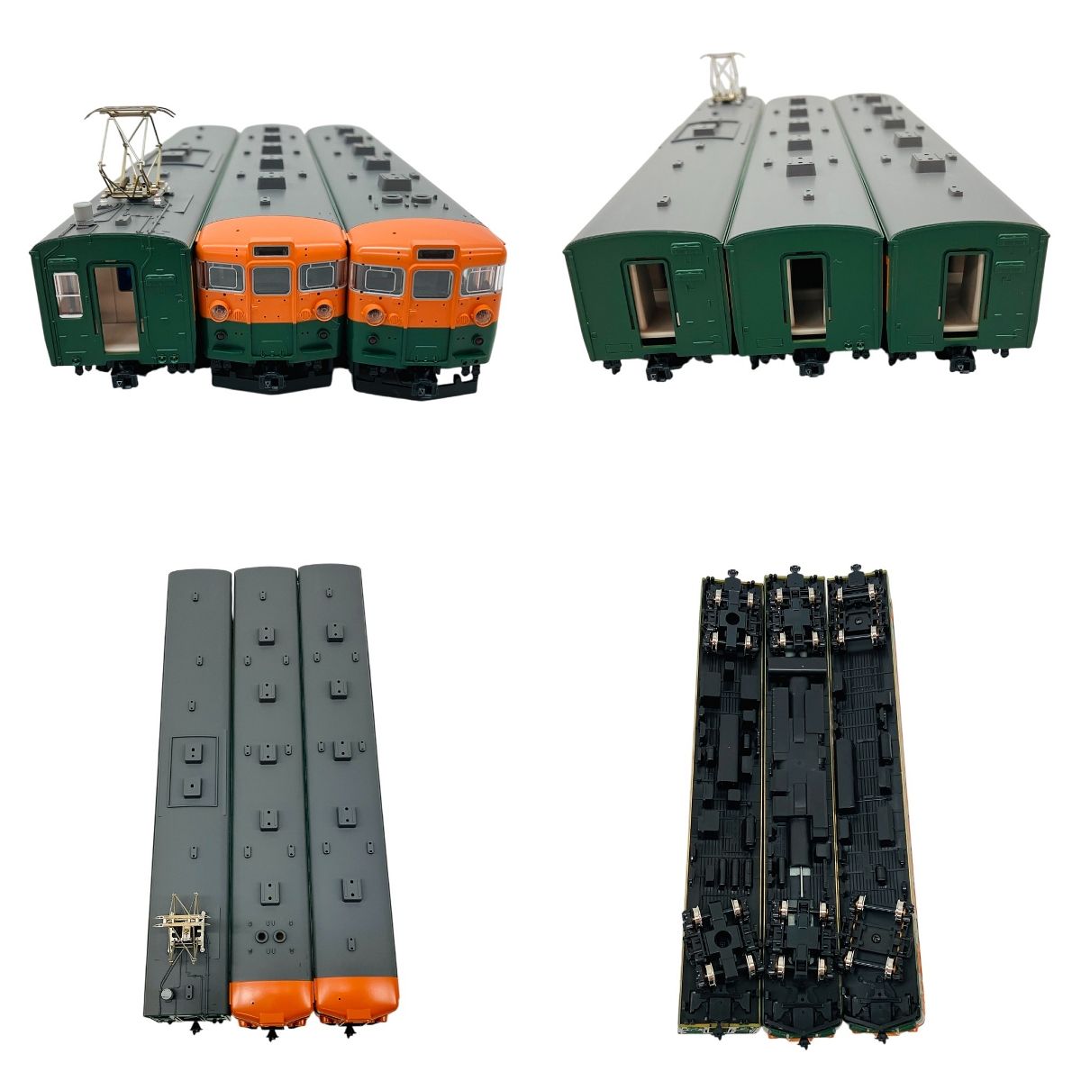 KATO HOゲージ 3-505 クハ165 モハ164 クモハ165 165系急行形電車 3両