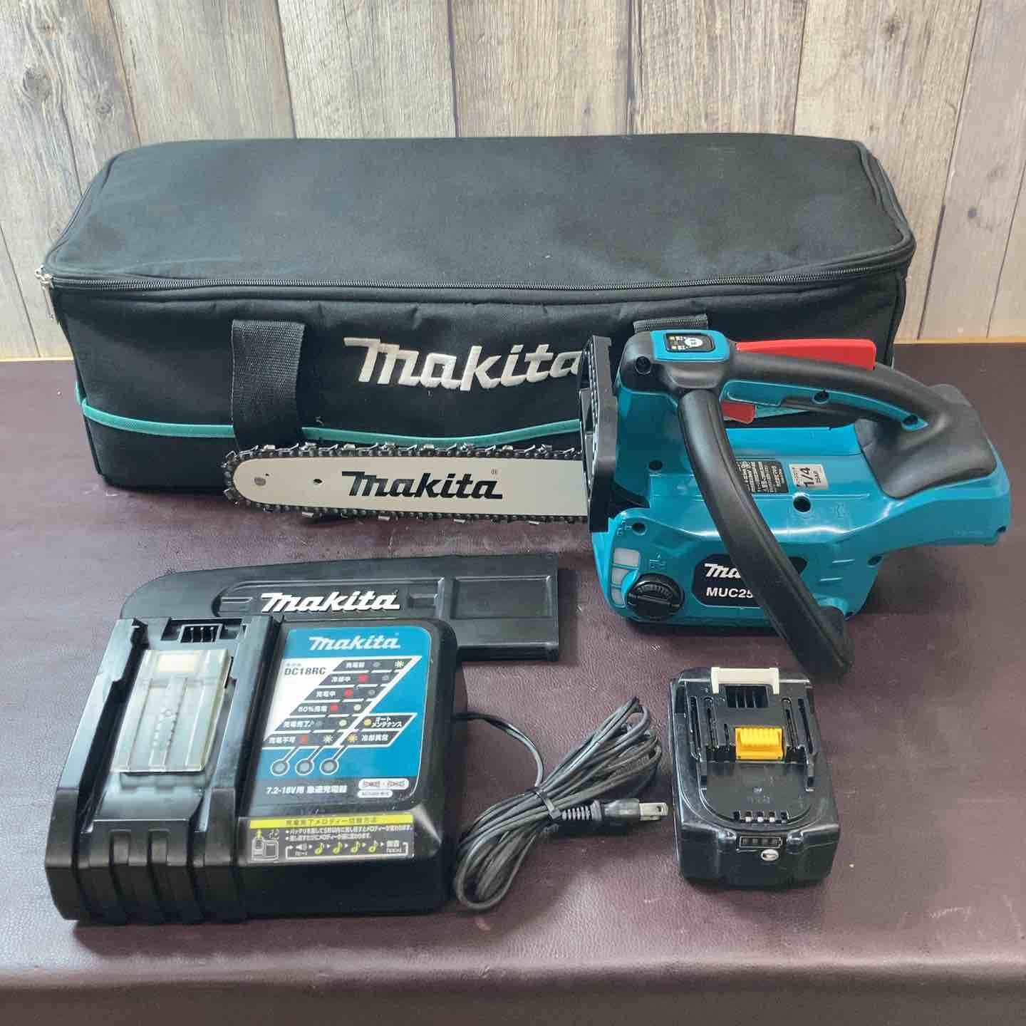 品 マキタ makita 18V コードレスチェーンソー MUC254DRGX バッテリー1個 東大和店
