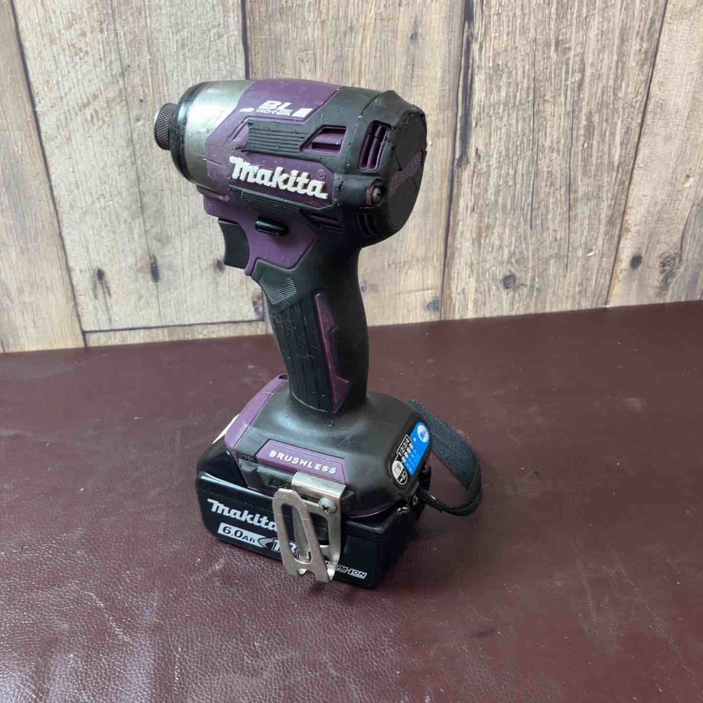 品 マキタ makita 18V コードレスインパクトドライバー TD173DGXAP フルセット パープル 紫 東大和店