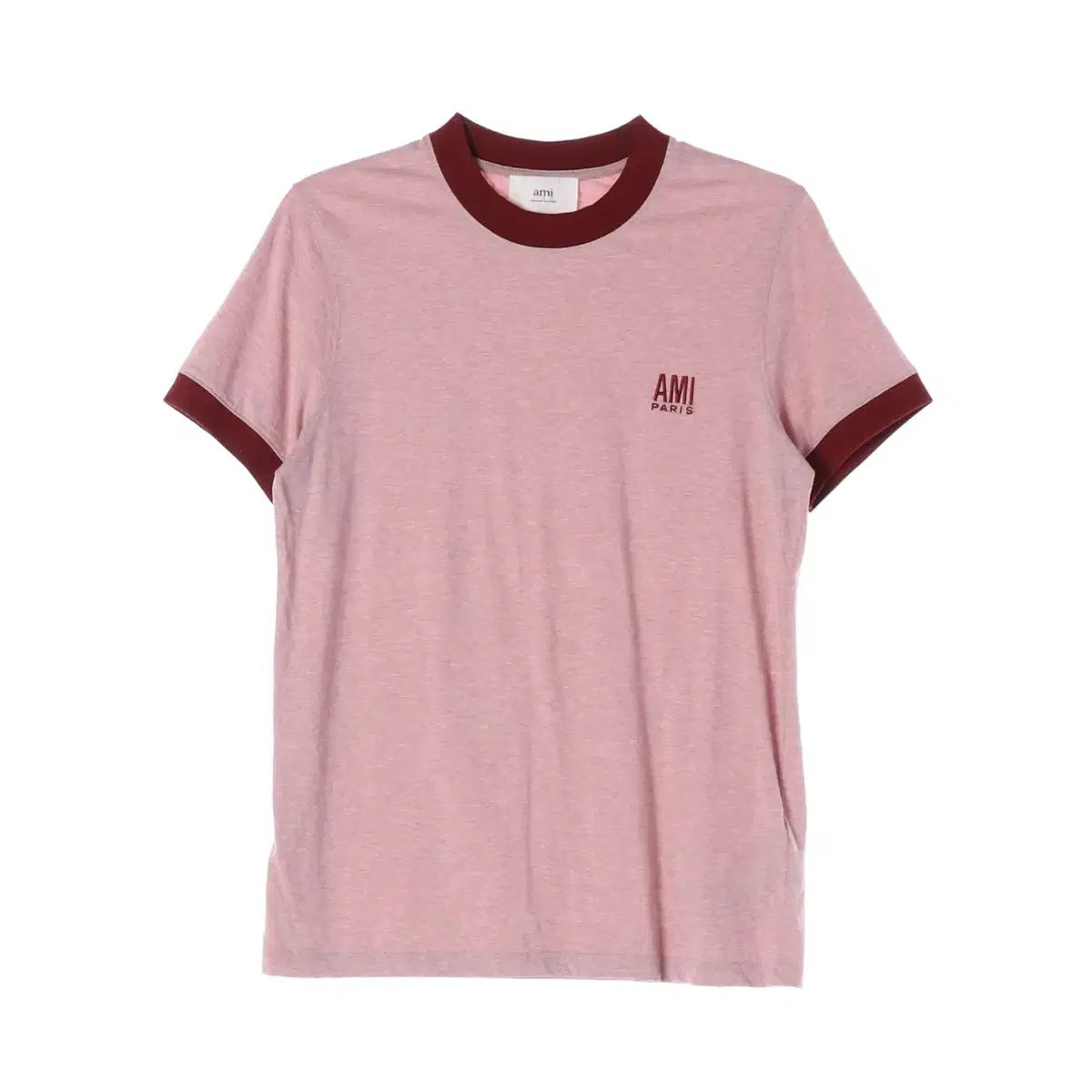 amiparis ピンク 半袖 Tシャツ Ami Paris アミパリス 半袖Tシャツ ami コットン ピンク AMI Tシャツ