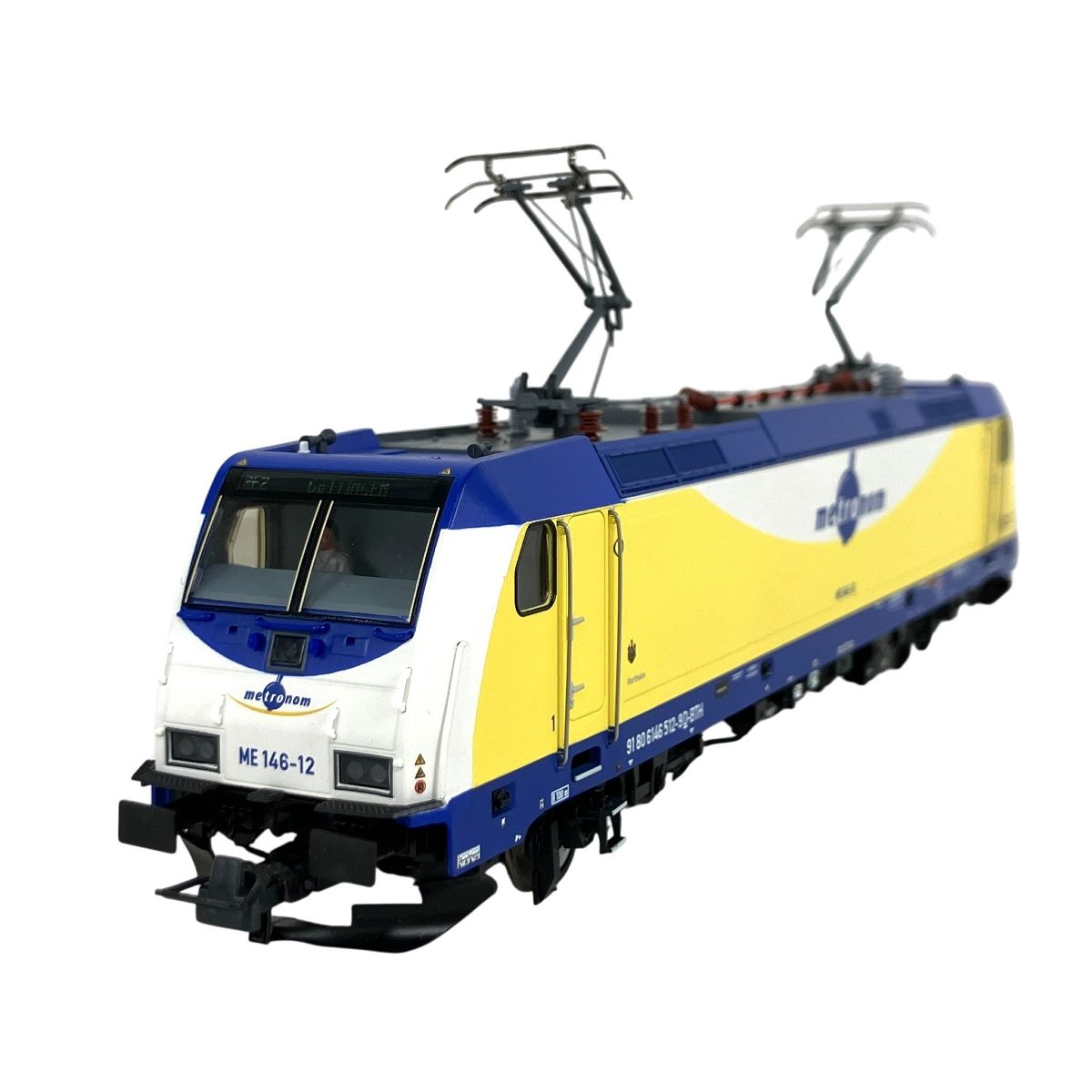 Roco 7510037 metronom メトロノーム 電気機関車 ME 146-12号機 HOゲージ 鉄道模型 ジャンク Y10574464