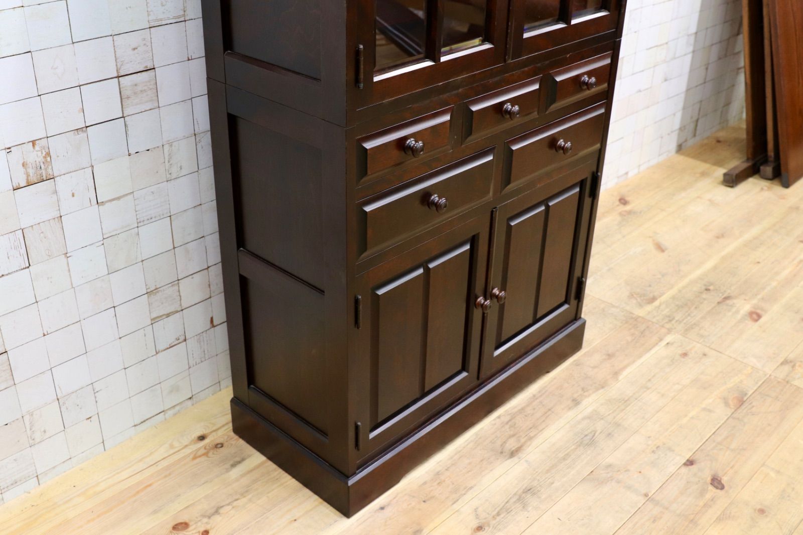 北海道民芸家具 食器棚