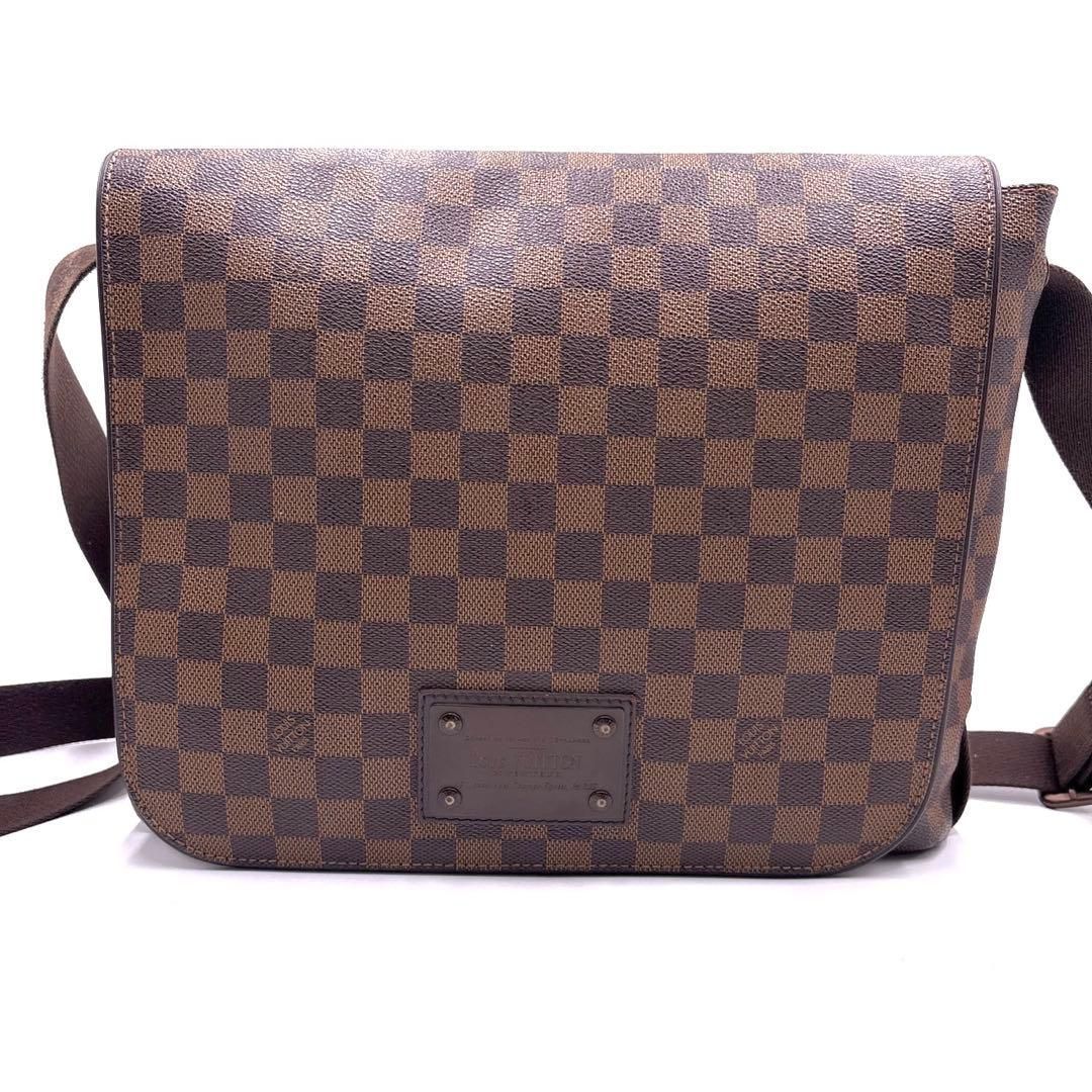 ルイヴィトン　ダミエ ブルックリンMM ショルダーバッグ 25081305 ルイヴィトン ダミエ ブルックリンMM ショルダーバッグ 25081305