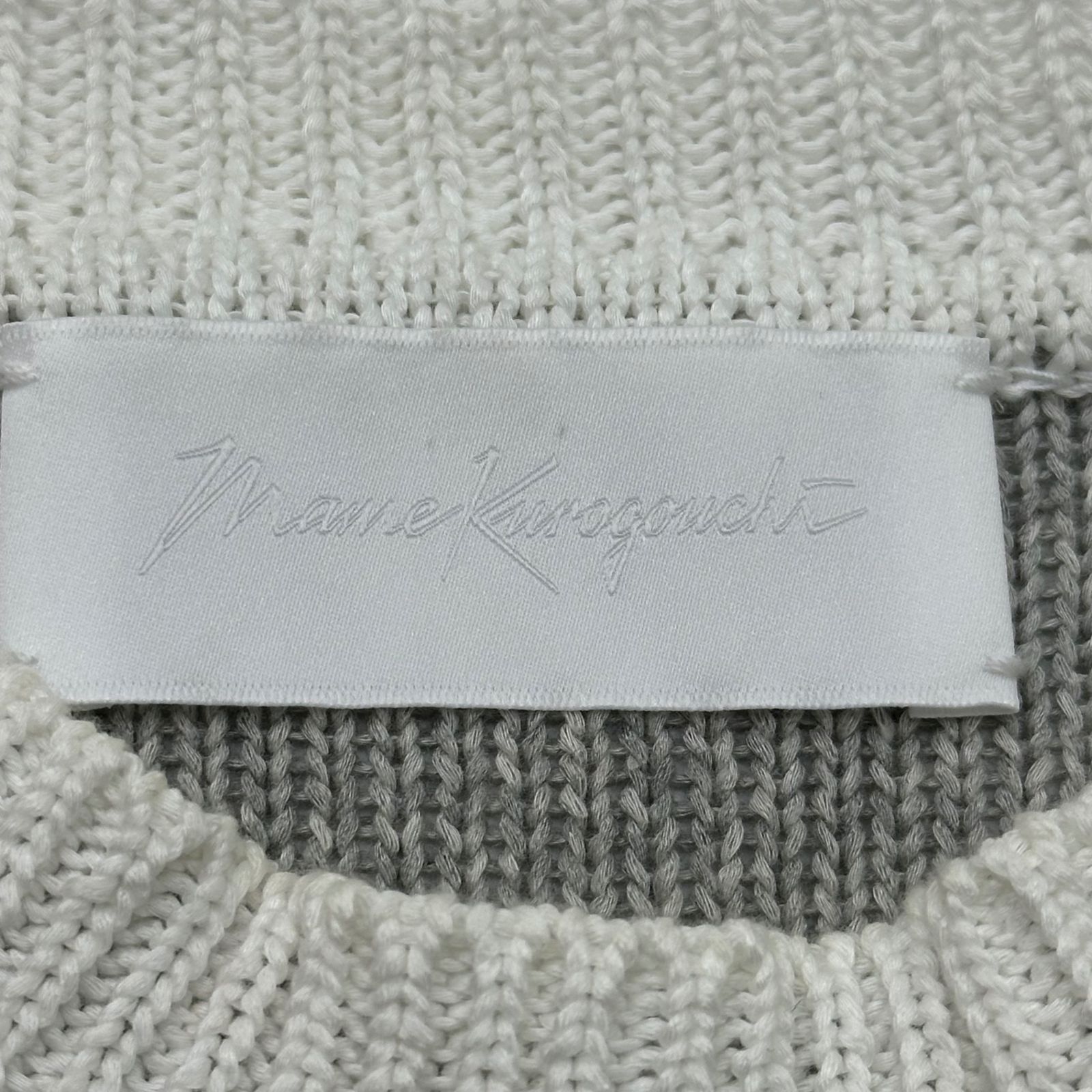  mame kurogouchi マメクロゴウチ 18 SS Ethnic Pattern Sleeveless Fringe Knit エスニック柄 ノースリーブ フリンジ ニット MM SS-KN 053 1 グレー×レッド ベスト ベスト ジレ ベスト ジレ ビスチェ