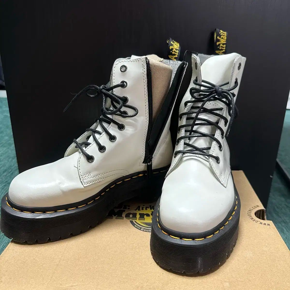 DR. MARTENS ドクターマーチン ジェイドン ポリシード スムース US 6 EU 37