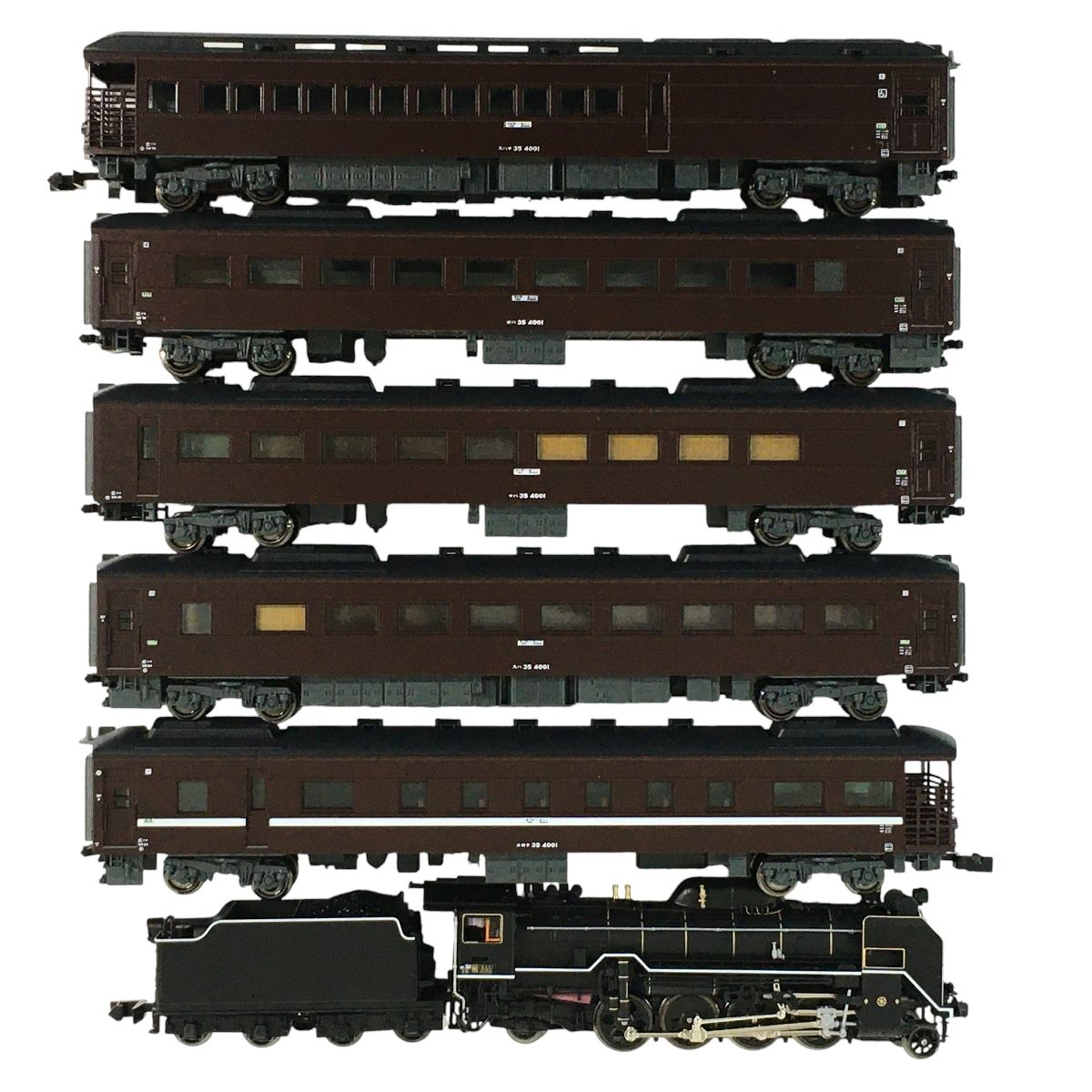 KATO 10-1499 D51 200 35系 SL やまぐち号 6両セット Nゲージ 鉄道模型