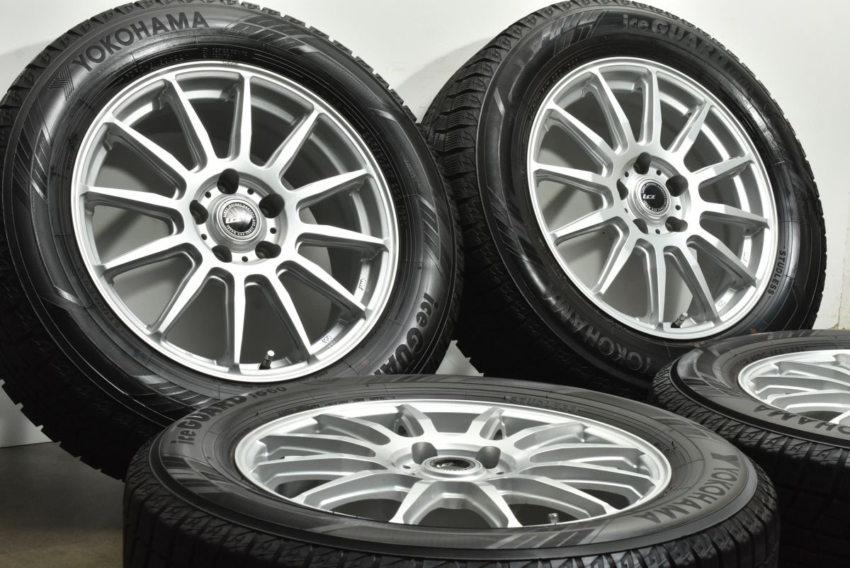 バリ溝 LCZ 012 17 in 7 J 38 PCD 114 3 ヨコハマ アイスガード iG 60 アルファード カローラクロス デリカD 5 エクリプスクロス 可
