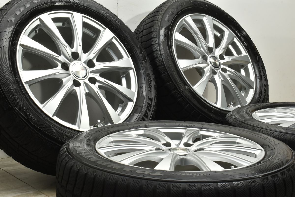 大 Weds ジョーカー 17 in 7 J 40 PCD 114 3 トーヨー ウィンタートランパス 215 60 R カローラクロス クロストレック レイバック