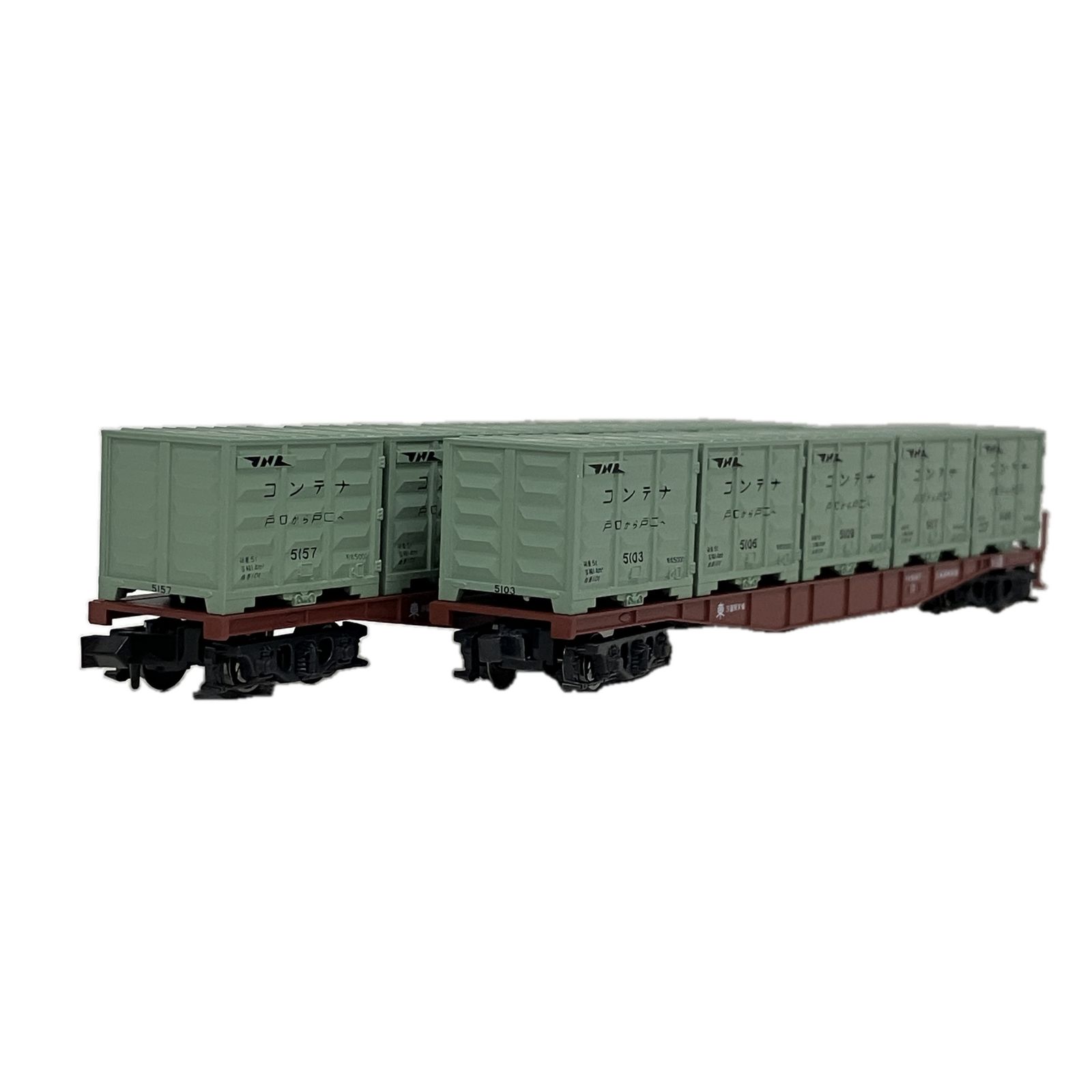 KATO チキ5000 2両セット 8044 Nゲージ A-3100 A-3156 チキ5000 コンテナ