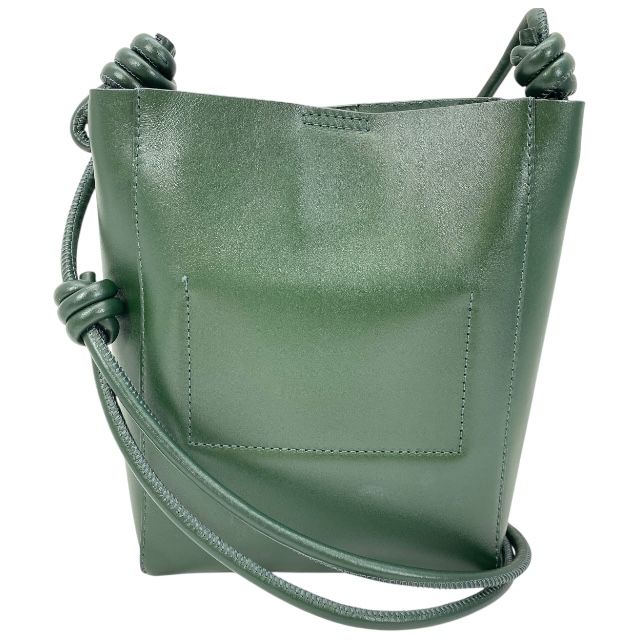 ジルサンダー J07WG0002 P4851 301 ジロ クロスボディバッグ ショルダーバッグ ミニバッグ ロゴ レザー グリーン JIL SANDER レディース 人気 定番 上品 感 ミニマル